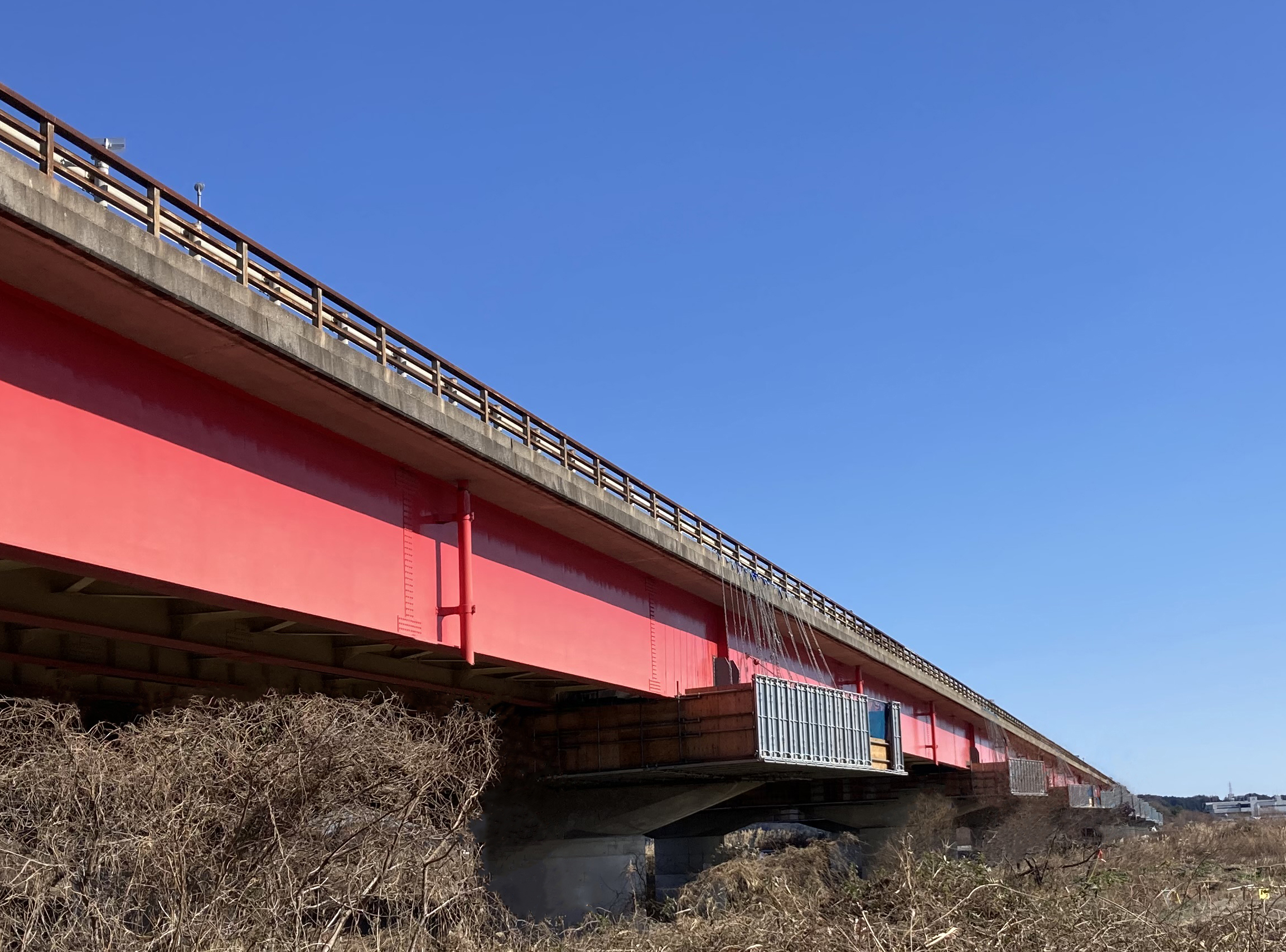 Tenryu River Bridge Bearing Replacement